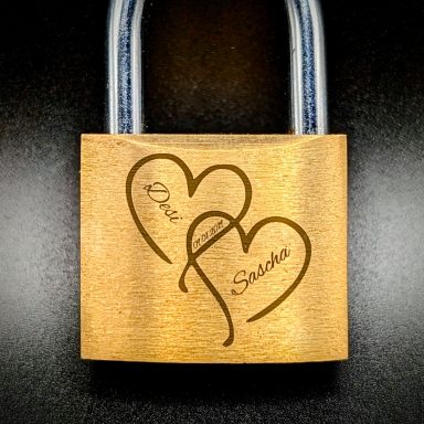 UV-Laser auf Aluminium