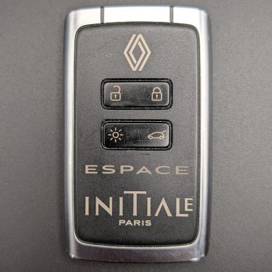 UV-Laser auf Autoschlüssel